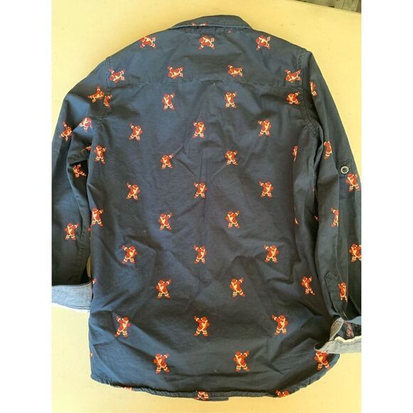 Kids Santa button down - Dabbin’ Santa 🎅🏼 - Picture 4 of 4